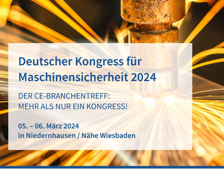 Deutscher Kongress für Maschinensicherheit 2024